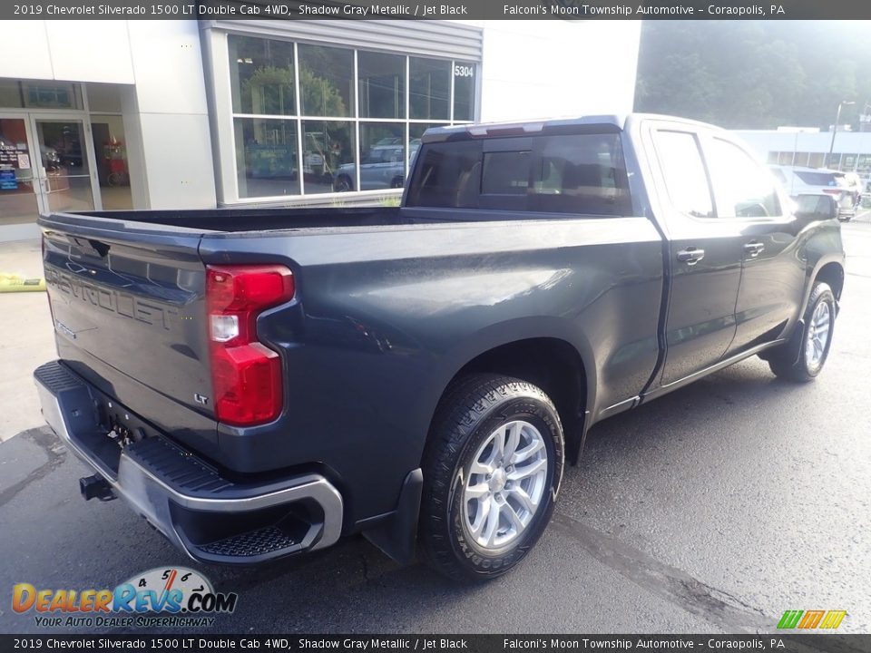 2019 Chevrolet Silverado 1500 LT Double Cab 4WD Shadow Gray Metallic / Jet Black Photo #2