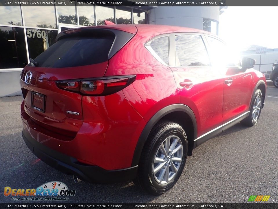 2023 Mazda CX-5 S Preferred AWD Soul Red Crystal Metallic / Black Photo #2