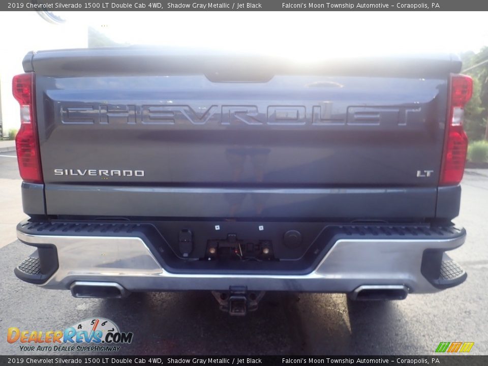 2019 Chevrolet Silverado 1500 LT Double Cab 4WD Shadow Gray Metallic / Jet Black Photo #3