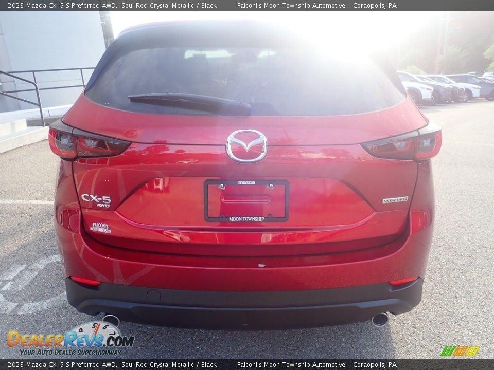 2023 Mazda CX-5 S Preferred AWD Soul Red Crystal Metallic / Black Photo #3