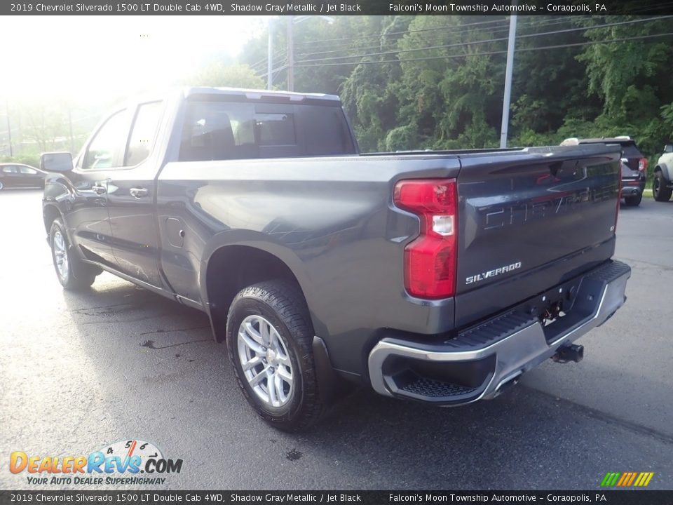 2019 Chevrolet Silverado 1500 LT Double Cab 4WD Shadow Gray Metallic / Jet Black Photo #4