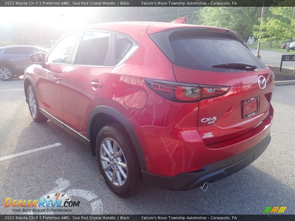 2023 Mazda CX-5 S Preferred AWD Soul Red Crystal Metallic / Black Photo #5