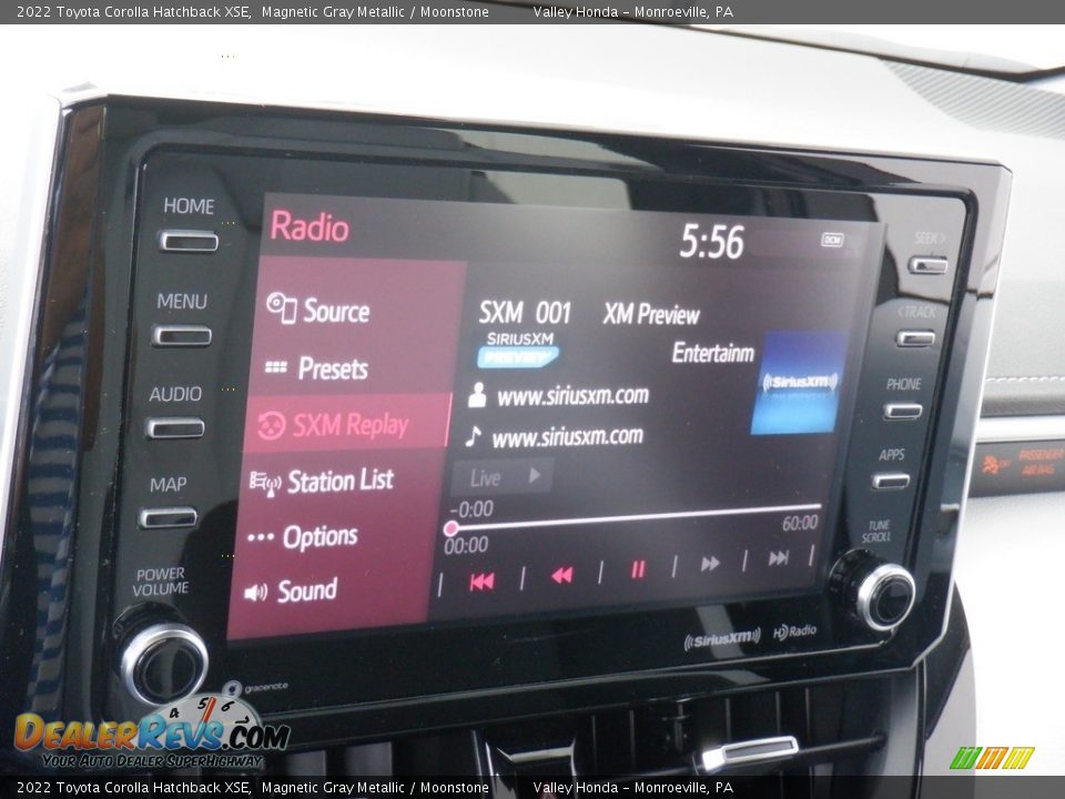 Controls of 2022 Toyota Corolla Hatchback XSE Photo #23