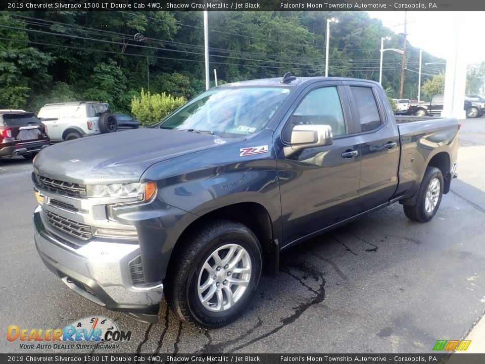 2019 Chevrolet Silverado 1500 LT Double Cab 4WD Shadow Gray Metallic / Jet Black Photo #6