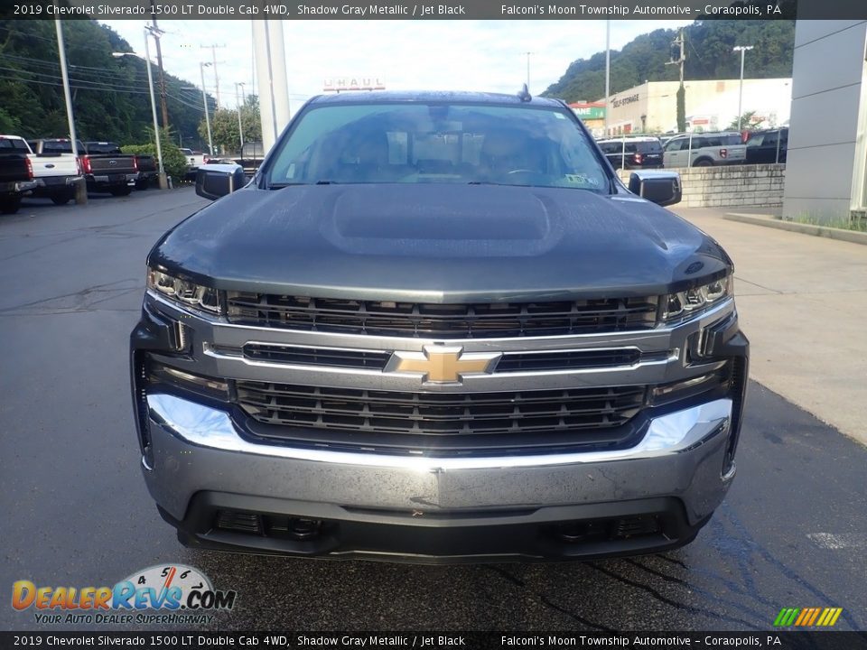 2019 Chevrolet Silverado 1500 LT Double Cab 4WD Shadow Gray Metallic / Jet Black Photo #7