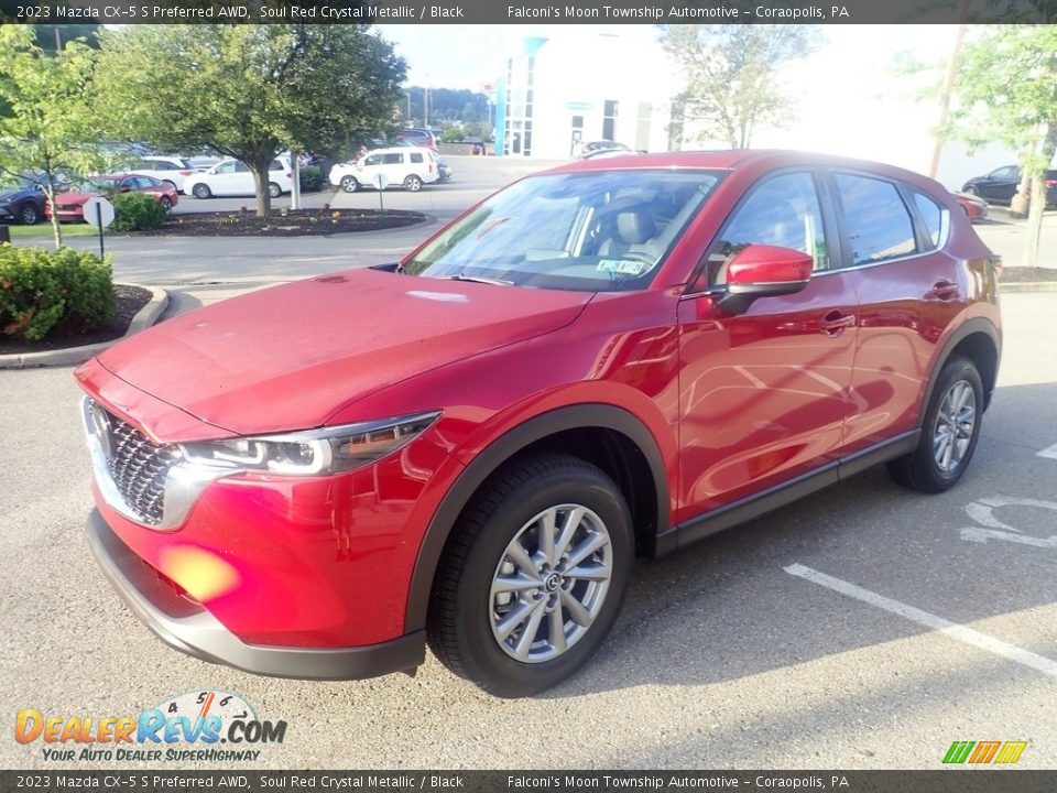 2023 Mazda CX-5 S Preferred AWD Soul Red Crystal Metallic / Black Photo #7