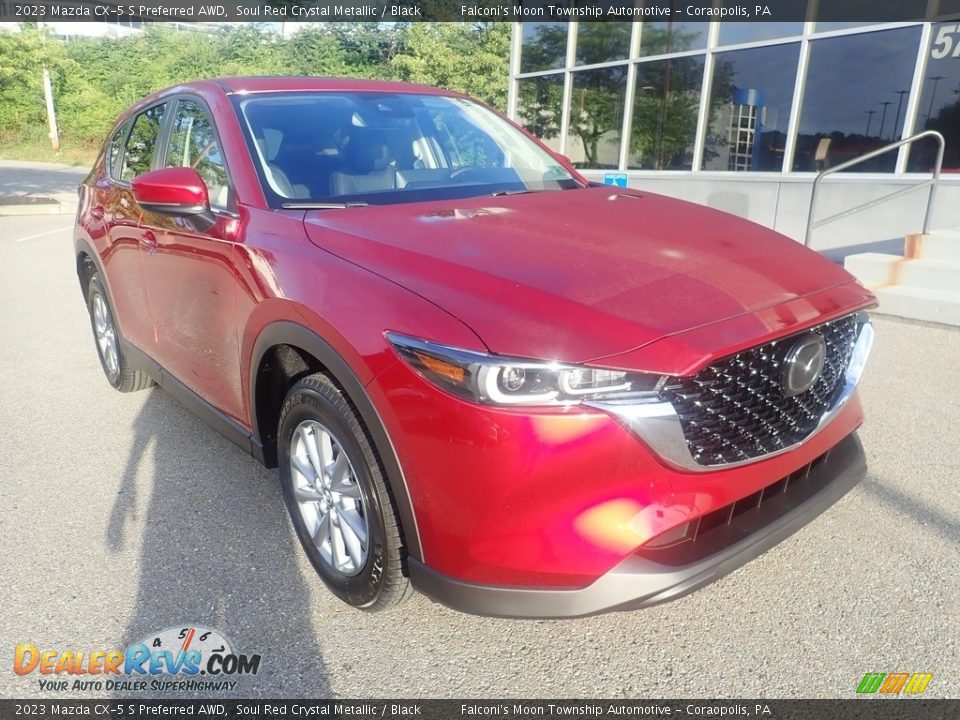 2023 Mazda CX-5 S Preferred AWD Soul Red Crystal Metallic / Black Photo #9