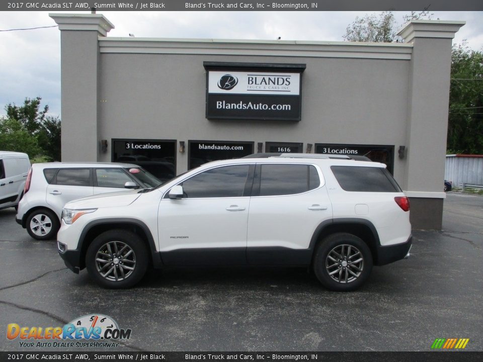 2017 GMC Acadia SLT AWD Summit White / Jet Black Photo #1