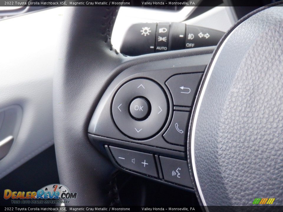 2022 Toyota Corolla Hatchback XSE Steering Wheel Photo #28