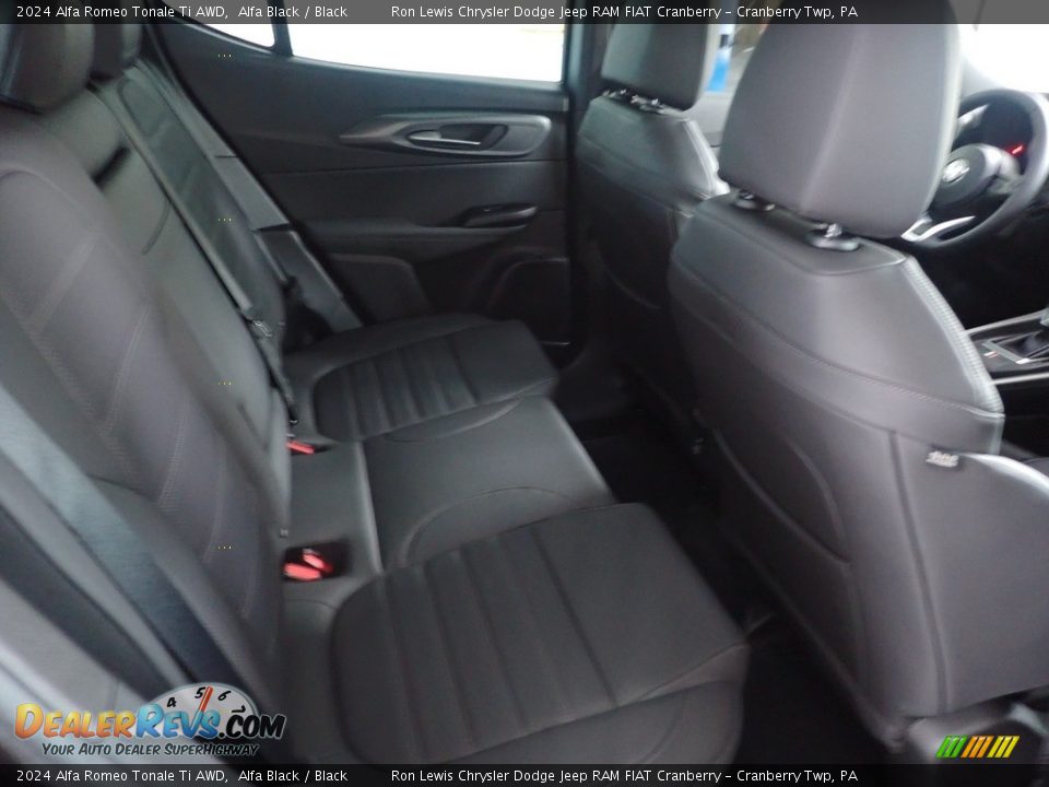 Rear Seat of 2024 Alfa Romeo Tonale Ti AWD Photo #11