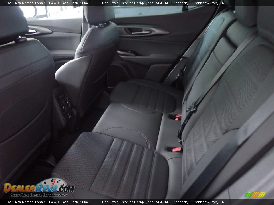 Rear Seat of 2024 Alfa Romeo Tonale Ti AWD Photo #12