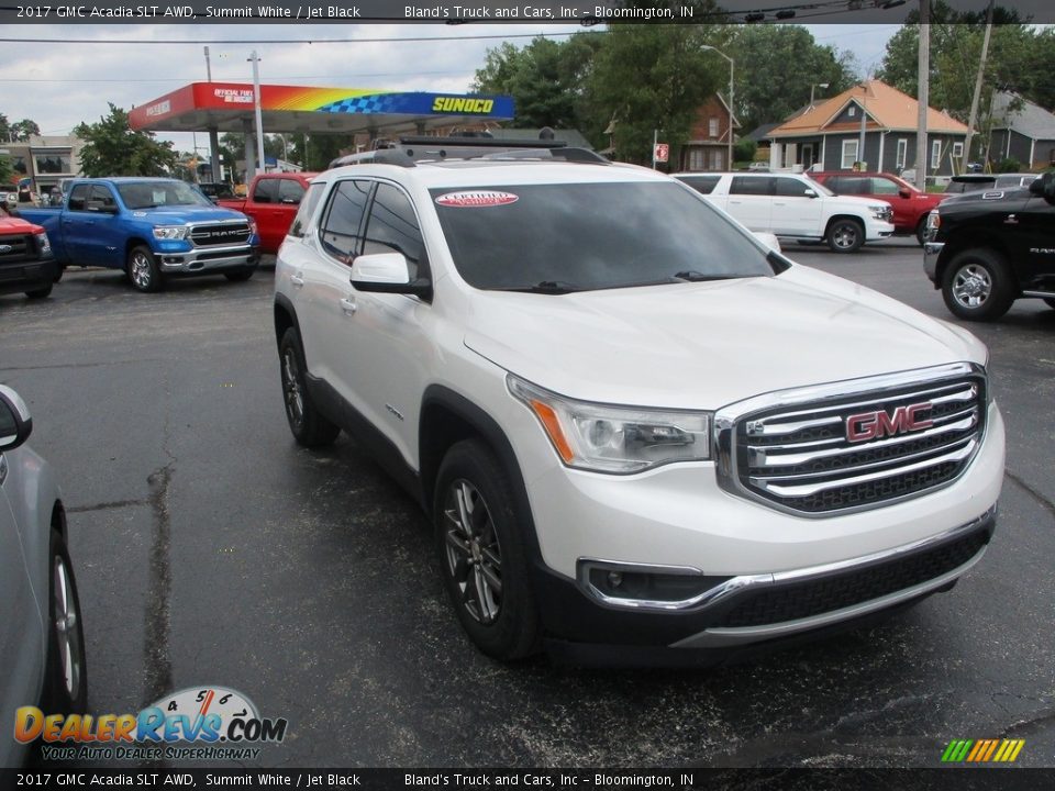 2017 GMC Acadia SLT AWD Summit White / Jet Black Photo #5