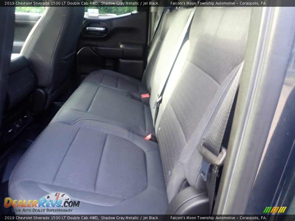 2019 Chevrolet Silverado 1500 LT Double Cab 4WD Shadow Gray Metallic / Jet Black Photo #19