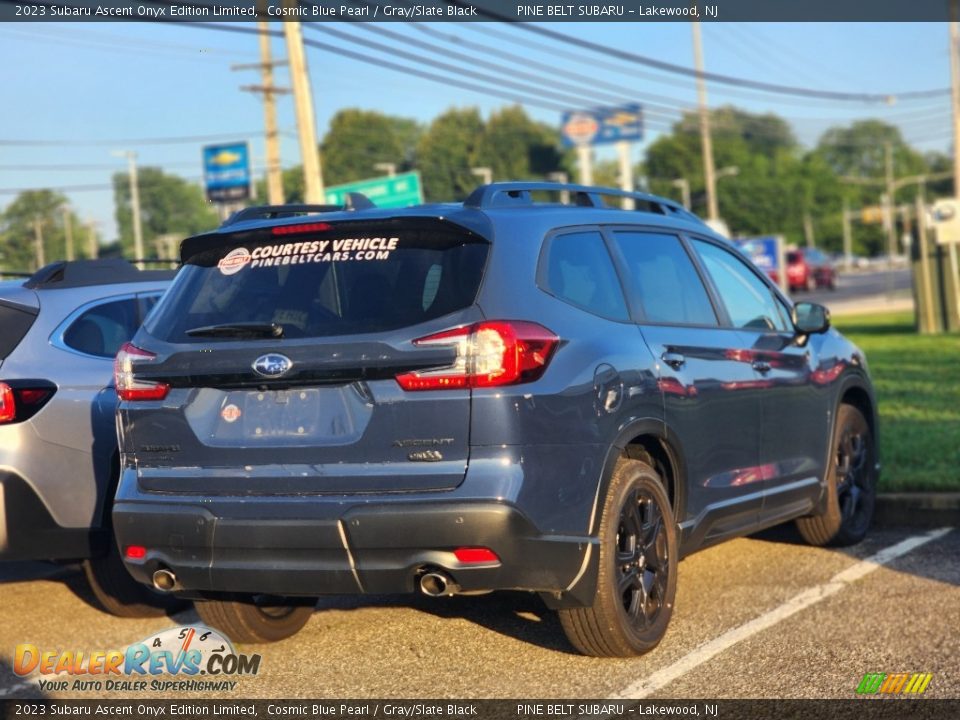 2023 Subaru Ascent Onyx Edition Limited Cosmic Blue Pearl / Gray/Slate Black Photo #3