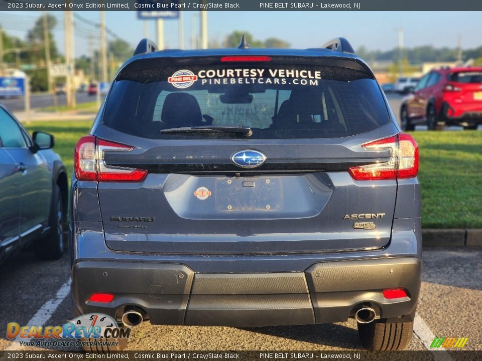 2023 Subaru Ascent Onyx Edition Limited Cosmic Blue Pearl / Gray/Slate Black Photo #4