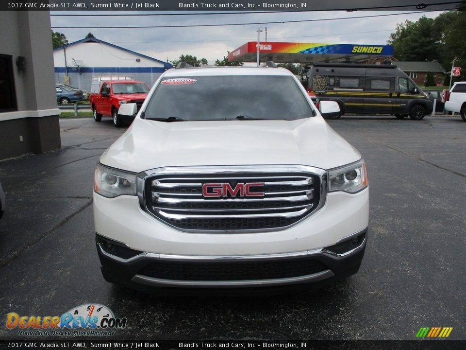 2017 GMC Acadia SLT AWD Summit White / Jet Black Photo #29