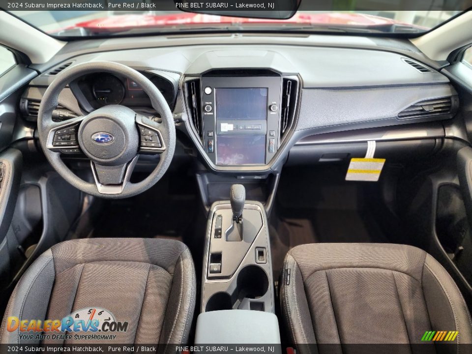 Black Interior - 2024 Subaru Impreza Hatchback Photo #12