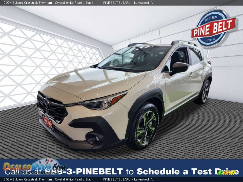 2024 Subaru Crosstrek Premium Crystal White Pearl / Black Photo #1