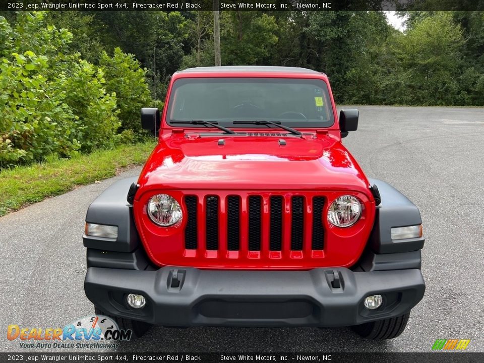 2023 Jeep Wrangler Unlimited Sport 4x4 Firecracker Red / Black Photo #3