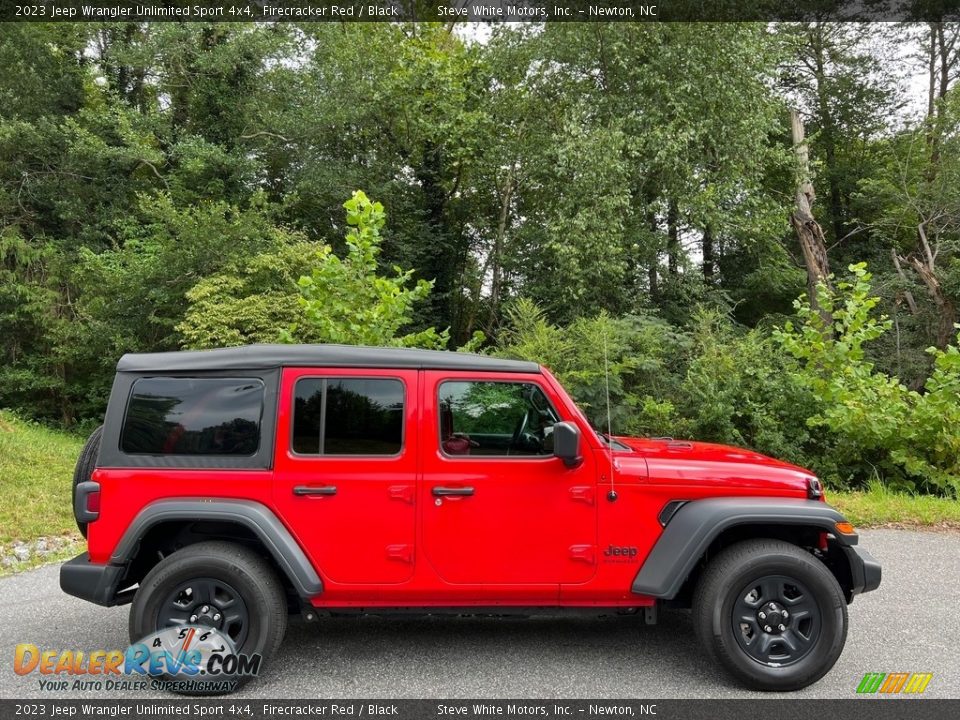 Firecracker Red 2023 Jeep Wrangler Unlimited Sport 4x4 Photo #5