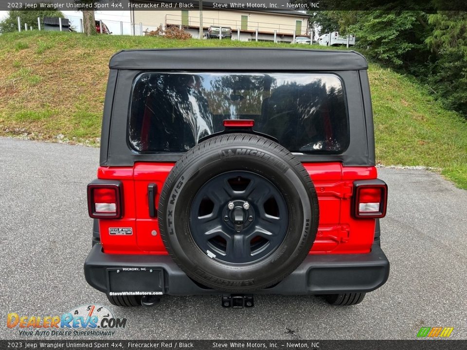 2023 Jeep Wrangler Unlimited Sport 4x4 Firecracker Red / Black Photo #7