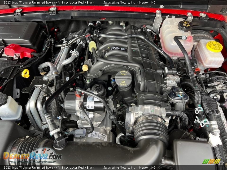 2023 Jeep Wrangler Unlimited Sport 4x4 3.6 Liter DOHC 24-Valve VVT V6 Engine Photo #9