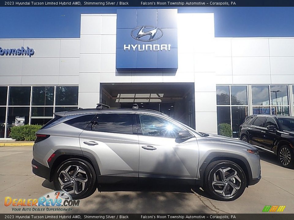 2023 Hyundai Tucson Limited Hybrid AWD Shimmering Silver / Black Photo #1