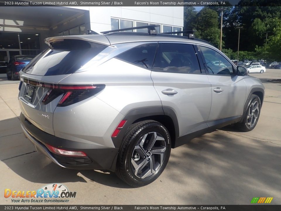 2023 Hyundai Tucson Limited Hybrid AWD Shimmering Silver / Black Photo #2