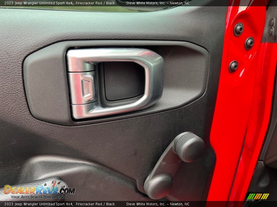 2023 Jeep Wrangler Unlimited Sport 4x4 Firecracker Red / Black Photo #11