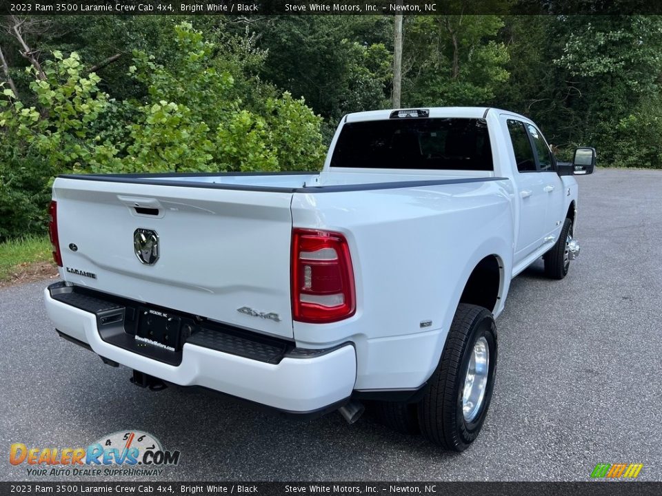 2023 Ram 3500 Laramie Crew Cab 4x4 Bright White / Black Photo #6