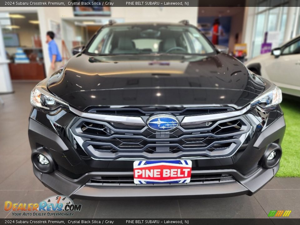 2024 Subaru Crosstrek Premium Crystal Black Silica / Gray Photo #2