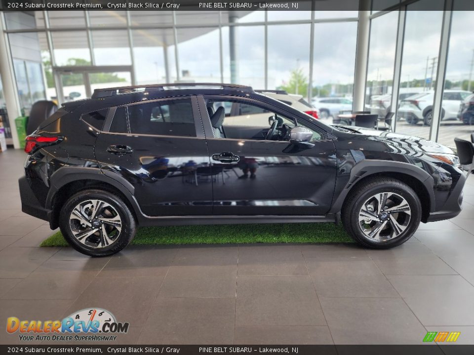 2024 Subaru Crosstrek Premium Crystal Black Silica / Gray Photo #3