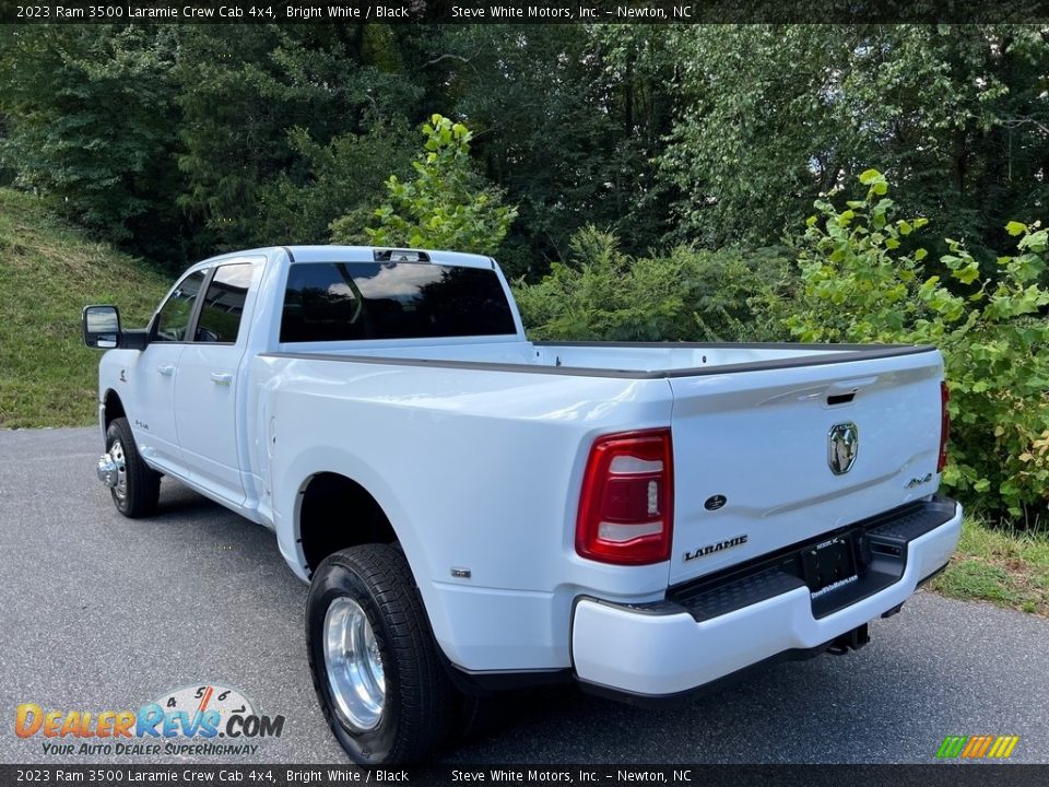 2023 Ram 3500 Laramie Crew Cab 4x4 Bright White / Black Photo #9