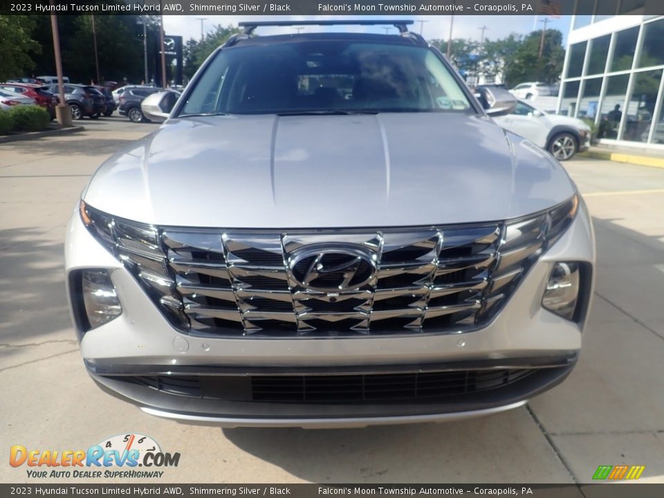 2023 Hyundai Tucson Limited Hybrid AWD Shimmering Silver / Black Photo #8