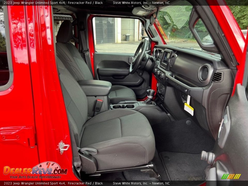 2023 Jeep Wrangler Unlimited Sport 4x4 Firecracker Red / Black Photo #15