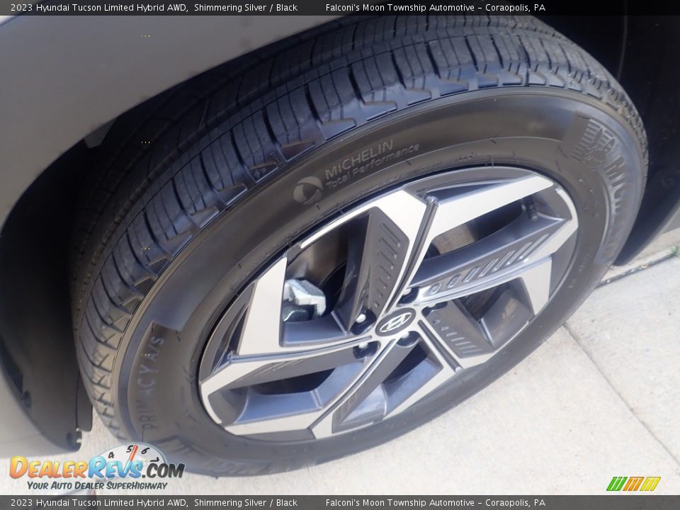 2023 Hyundai Tucson Limited Hybrid AWD Shimmering Silver / Black Photo #10