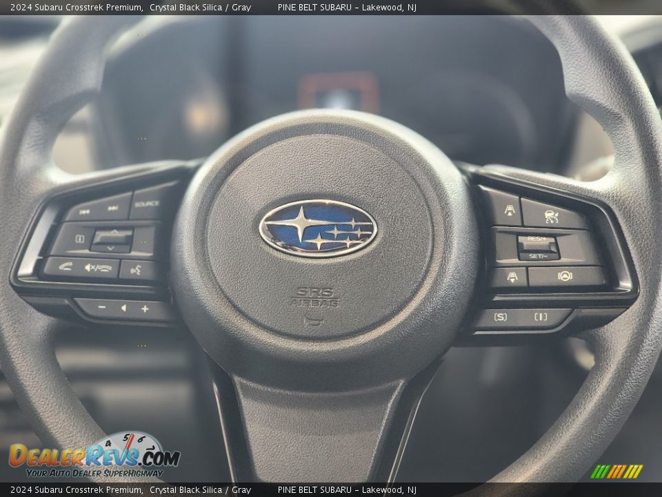 2024 Subaru Crosstrek Premium Crystal Black Silica / Gray Photo #10