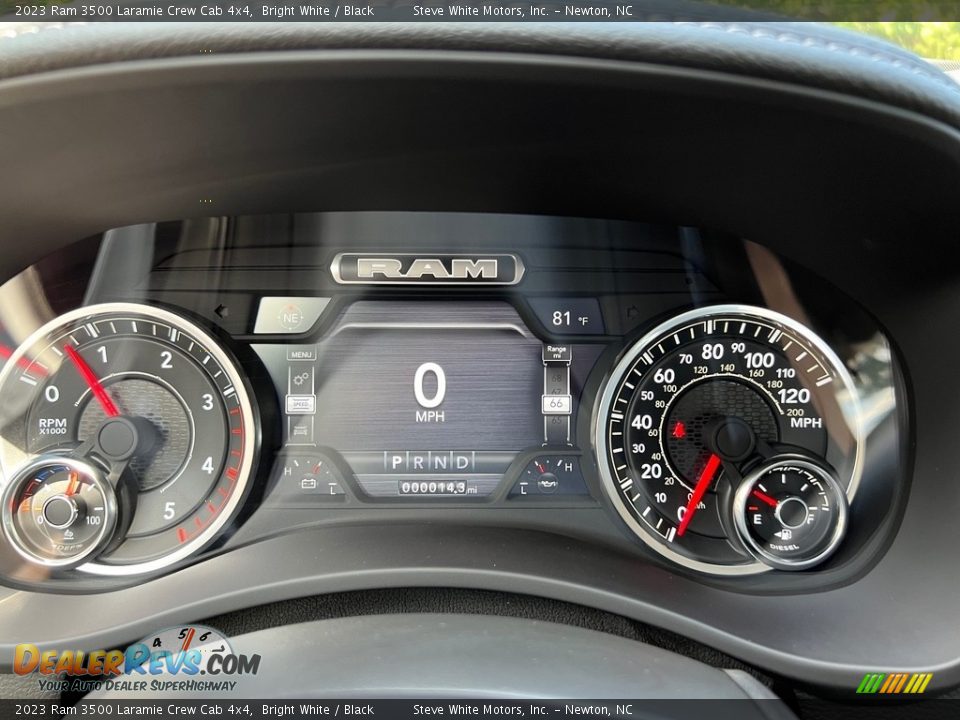 2023 Ram 3500 Laramie Crew Cab 4x4 Gauges Photo #21