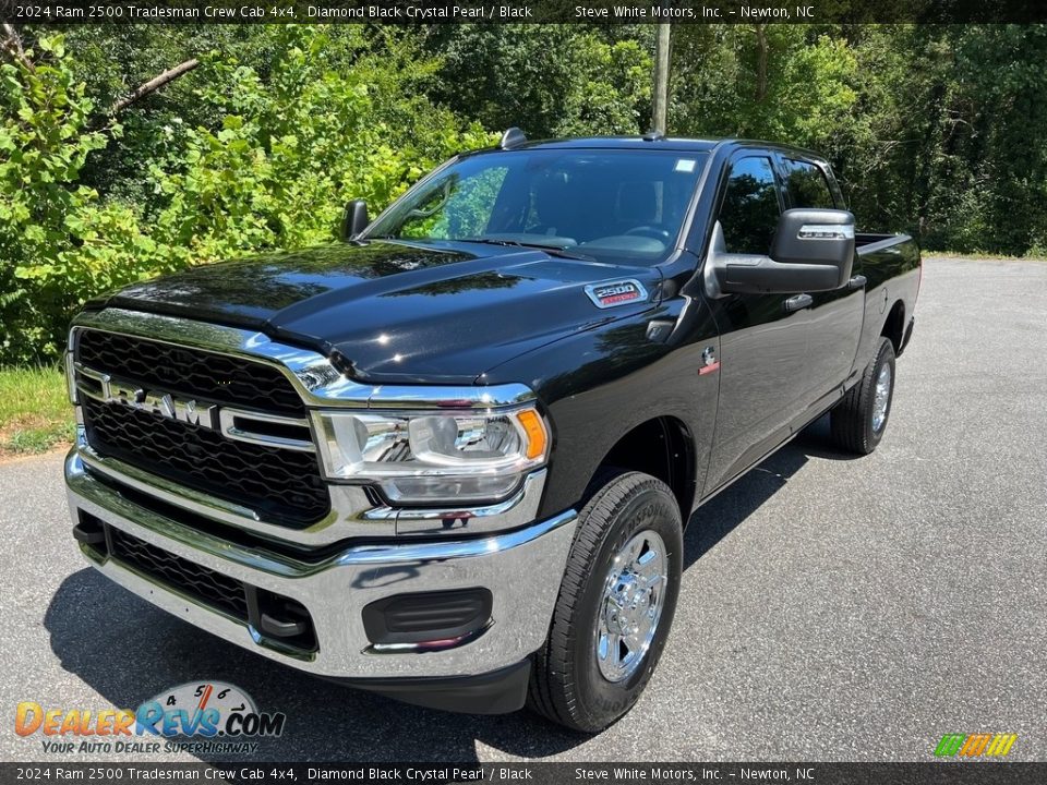 2024 Ram 2500 Tradesman Crew Cab 4x4 Diamond Black Crystal Pearl / Black Photo #2