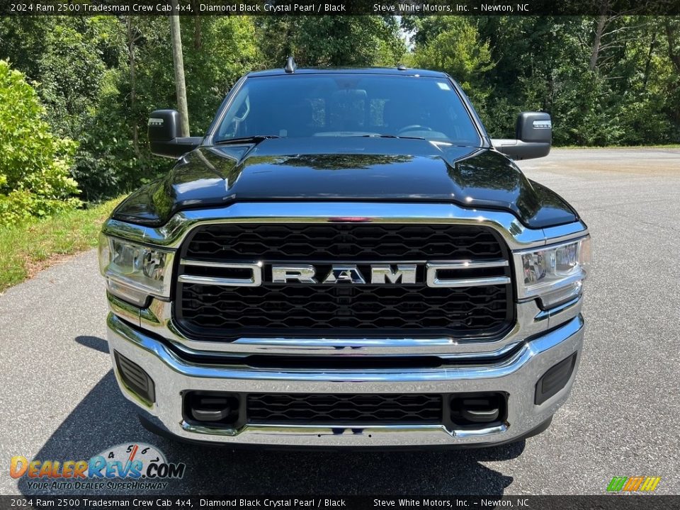 2024 Ram 2500 Tradesman Crew Cab 4x4 Diamond Black Crystal Pearl / Black Photo #3