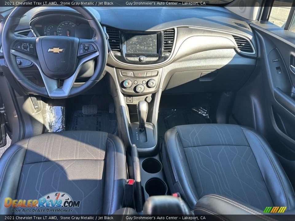 2021 Chevrolet Trax LT AWD Stone Gray Metallic / Jet Black Photo #12