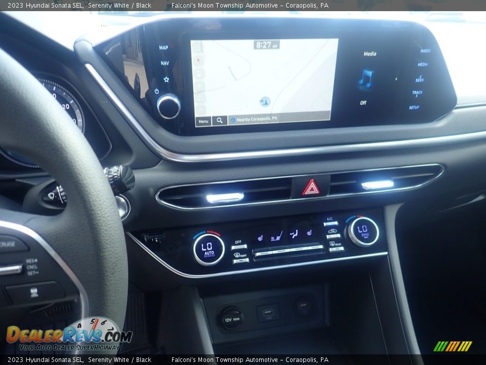 2023 Hyundai Sonata SEL Serenity White / Black Photo #17