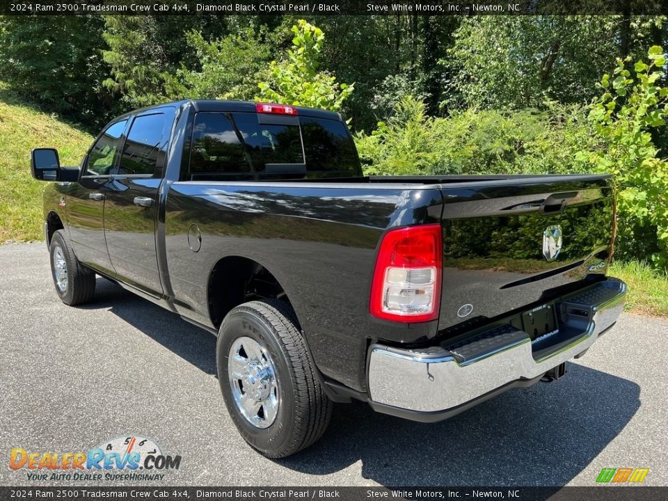 2024 Ram 2500 Tradesman Crew Cab 4x4 Diamond Black Crystal Pearl / Black Photo #9