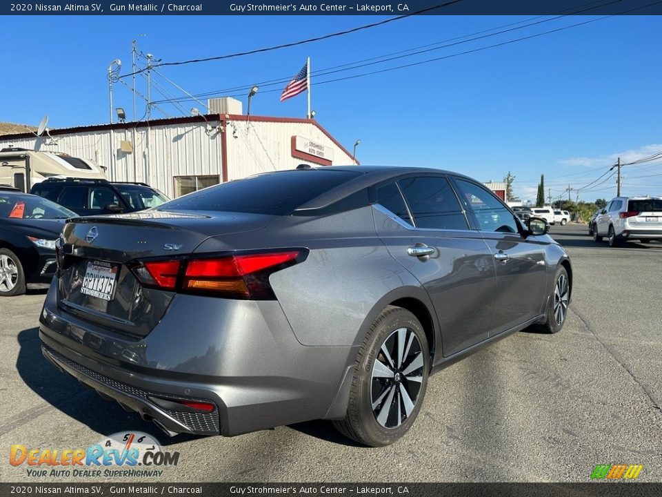 2020 Nissan Altima SV Gun Metallic / Charcoal Photo #6