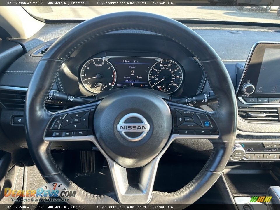 2020 Nissan Altima SV Gun Metallic / Charcoal Photo #8