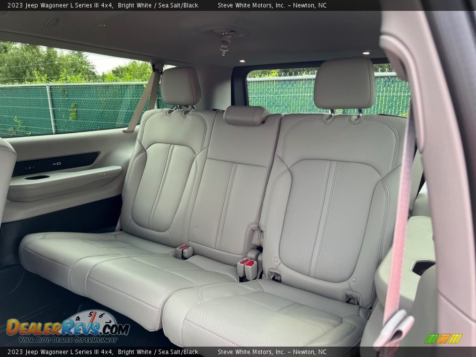 Rear Seat of 2023 Jeep Wagoneer L Series III 4x4 Photo #16