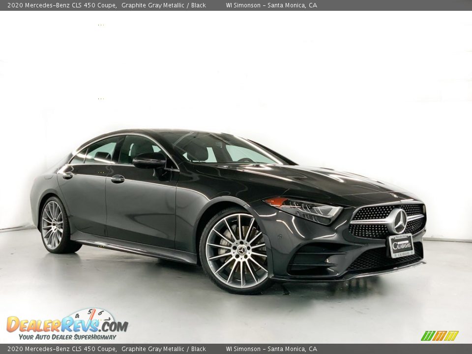 2020 Mercedes-Benz CLS 450 Coupe Graphite Gray Metallic / Black Photo #2