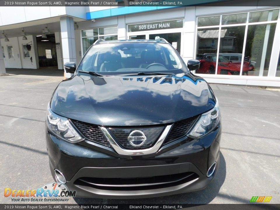 2019 Nissan Rogue Sport SL AWD Magnetic Black Pearl / Charcoal Photo #4