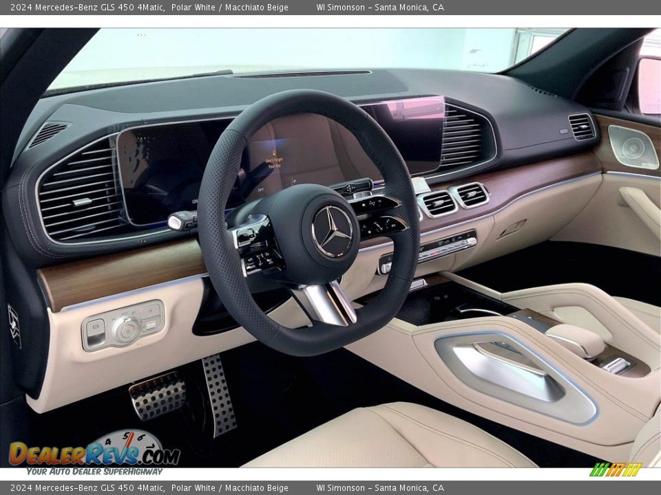 Dashboard of 2024 Mercedes-Benz GLS 450 4Matic Photo #4