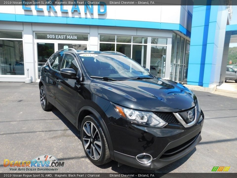 2019 Nissan Rogue Sport SL AWD Magnetic Black Pearl / Charcoal Photo #5